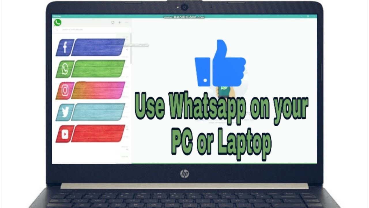 How To Use WhatsApp On Laptop And Pc || Without Emulator - YouTube