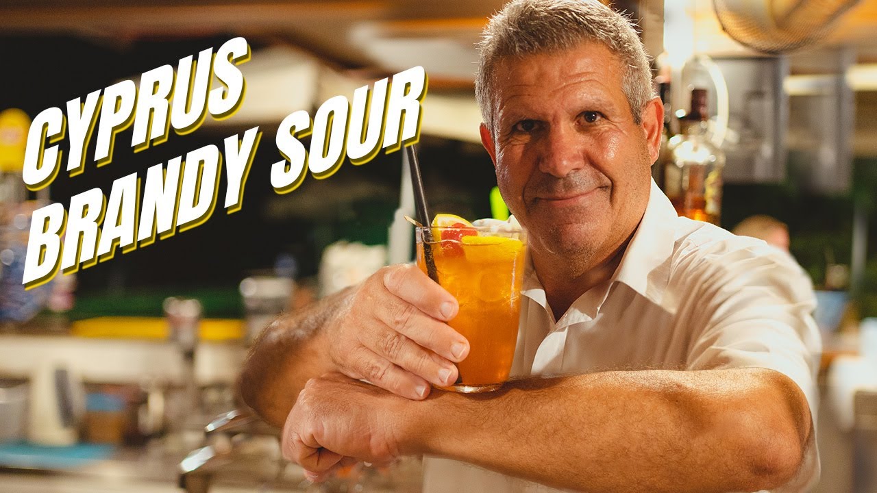 Cyprus Brandy Sour. The Most Famous Cocktail In Cyprus. - YouTube