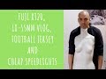 Fuji XT20, Football Jerseys, 18-55 vloggin, and a cheap speedlight shoot