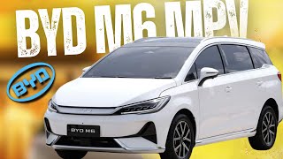 Spy Shots: BYD Unveils Right-Hand Drive All-Electric M6 MPV in China