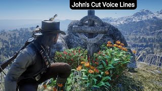 John Marston's Cut Voice Lines At Arthur's Grave Will Make You Sad - RDR2