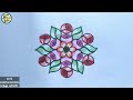 390 beautiful 11*6 dots rangoli kaanum pongal kolam pongal kolam sankranti muggulu 2022