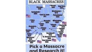 The Massacres that happened to Black Americans