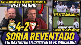 💥CRISTOBAL SORIA HUNDIDO con la VICTORIA del REAL MADRID y los MEDIOS SILENCIAN la CRISIS del BARÇA