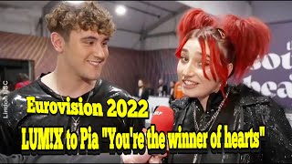 Eurovision 2022 Austria LUM!X to Pia \