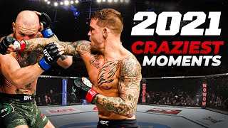10 of the CRAZIEST UFC Moments of 2021