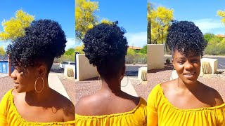 REVIEW:AFRO PUFF PONYTAIL