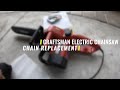 Craftsman Electric Chainsaw repair - Chain Replacement.