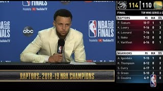 Stephen Curry Press Conference | NBA Finals Game 6
