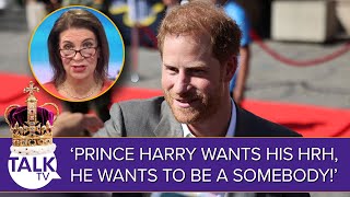 Prince Harry “Wants His HRH, He Wants To Be A SOMEBODY But Complains About The Hierarchy!”