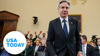 Blinken heckled during Afghanistan withdrawal hearing | USA TODAY