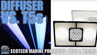 RADION Diffusers vs T5s - Ecotech Marine Products - Tips \u0026 Tricks