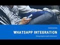whatsapp integration with chat-api service