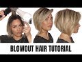 BLOWOUT TUTORIAL || short hair