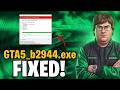 HOW TO FIX GTA5_b2944.exe error FIVEM FIX 2026 ✅
