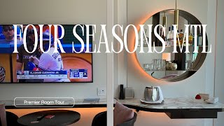 Four Seasons Montréal | Hotel Room Tour | Premier Room