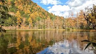 Myojin Pond in Autumn at Kamikochi