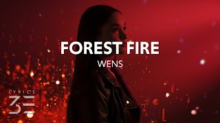 WENS - Forest Fire (Lyrics)