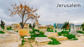 From Golden Gate to The Mount of Golgotha. Holy Jerusalem