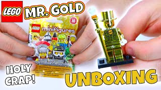 I FOUND MR GOLD!!! LEGO Series 10 Minifigure Unboxing