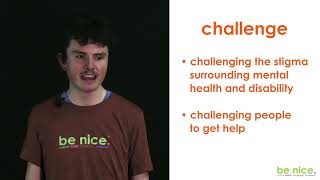 be nice. action plan - Disability Symposium