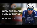 BIG TALENT WINS 😮 | Binche-Chimay-Binche 2024 Women's Elite Final Kilometres | Eurosport Cycling