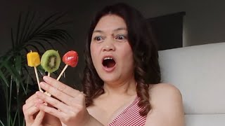 ASMR CHRISTMAS SPECIAL Part 2 : making and eating Tanghulu and Christmas Crystal Candies #viralvideo