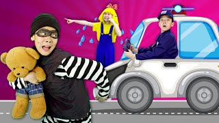 Wheels on the Police Car | Nursery Rhymes & Kids Songs