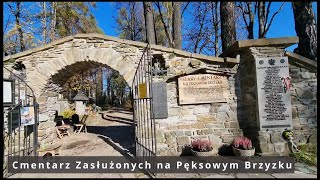 ZAKOPANE Cmentarz Zasłużonych na Pęksowym Brzyzku Meritorious Cemetery on Pęksowy Brzyzek 18.10.2022