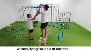 Growplay Flying Fox Assembly Installation Instructions