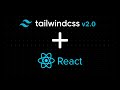 Setting up Tailwind CSS v2.0 with Create React App || React js