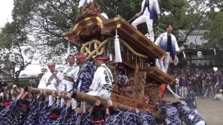 平成27年　陶荒田神社宮入　田園