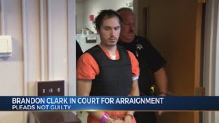 Brandon Clark in Court for Arraignment