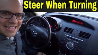 How To Steer A Car When Turning-Beginner Driving Lesson