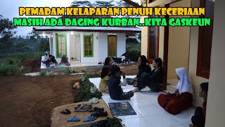 Pemadam Kelaparan Sate Sapi Kurban. Wah Masih Ada Sisa.. GASKEUN..NGEUNAH NGEUNAH..