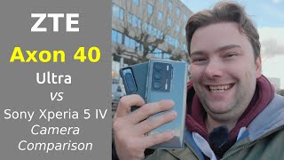 ZTE Axon 40 Ultra vs Xperia 5 IV - Camera Comparison