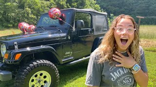 We SURPRISED Katie with her DREAM Car for her 17th Birthday | Her EMOTIONAL Reaction