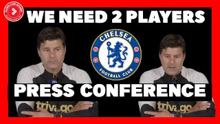 WE NEED MORE PLAYERS! POCHETTINO PRESS CONFERENCE | CHELSEA 3-0 LUTON