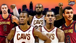 First Look at the Cleveland Cavaliers new roster NBA 2k18