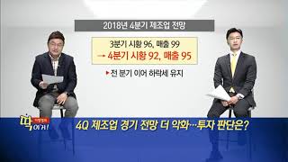 [이항영의 딱이거] 4Q 제조업 경기 전망 더 악화… 투자 판단은?