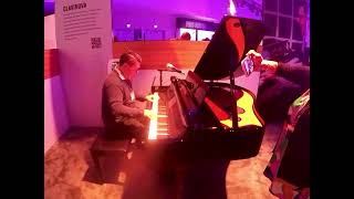 Tom Folenta Yamaha Artist Playing the CVP-809GP Clavinova NAMM 2022 Day 2