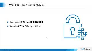 Fight Cyber Threats With IBM i Encryption