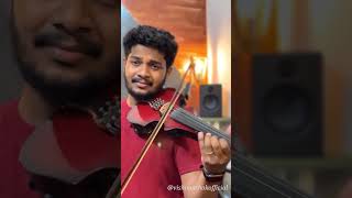 Aaradhya Song | Violin Cover | KUSHI | Hesham Abdul Wahab | Vijay Deverakonda | Samantha|Sid Sriram