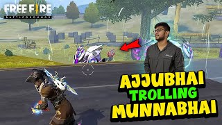 AJJUBHAI FUNNY TROLLING OF @Munnabhaigaming | FREE FIRE HIGHLIGHTS