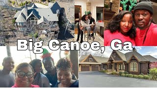 Big Canoe, Ga | Staying in a $2 million Airbnb House | In The Mountains | Travel Vlog | Family Games