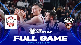 Cholet Basket v Windrose Giants Antwerp | Full Basketball Game | FIBA Europe Cup 2024-25