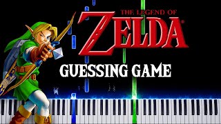 Guessing Game: The Legend of Zelda (Guess the Themes on Piano)