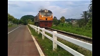 SRT:ดักถ่ายรถไฟที่สะพานจุลจอมเกล้าและสถานีสุราษฎร์ธานี