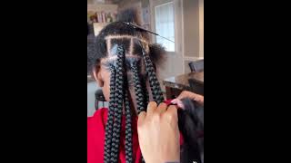 Would you try this jumbo Knotless Braids?