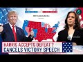 Kamala Harris Admits Defeat; Cancels Florida Speech as Trump Dominates Election Night | US Elections